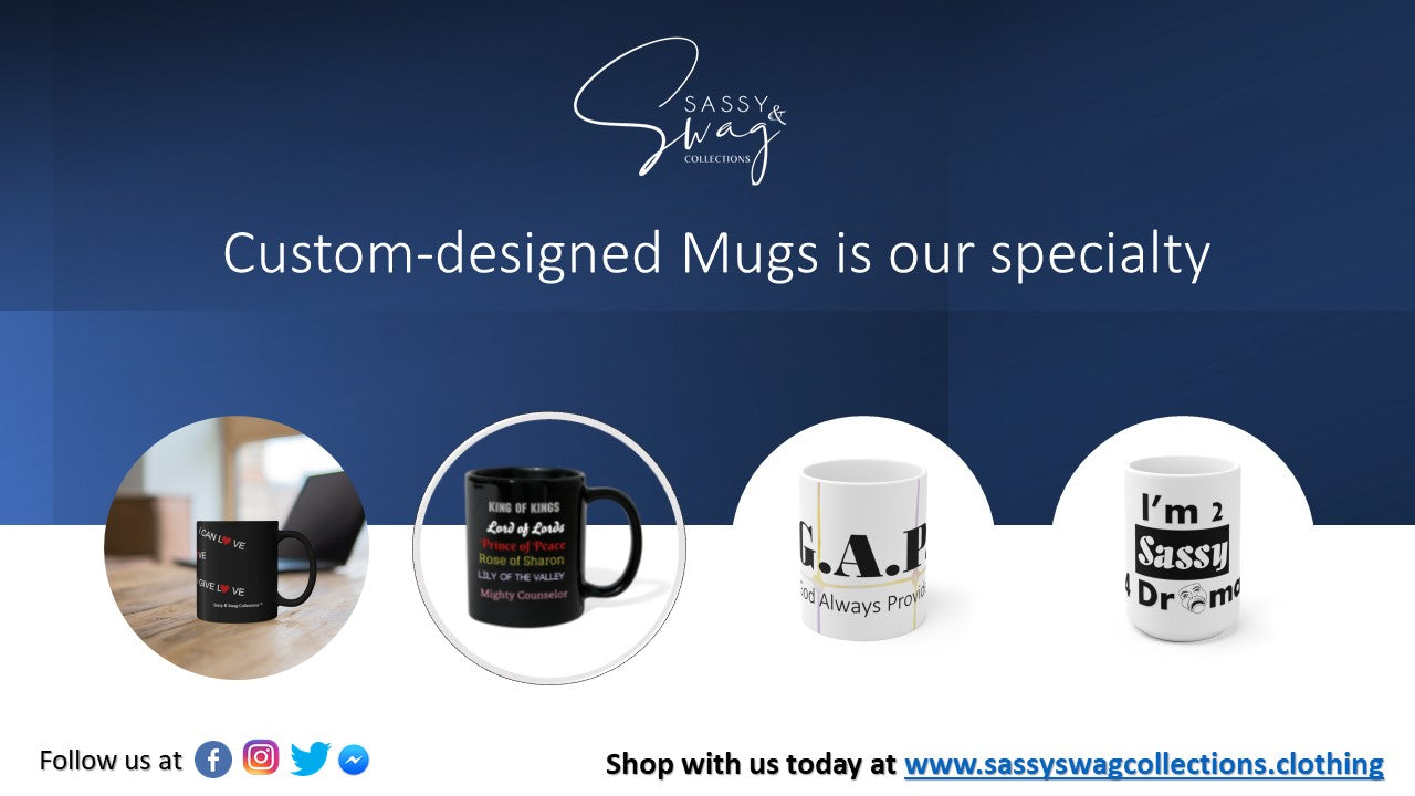 Sassy & Swag Collections Mugs